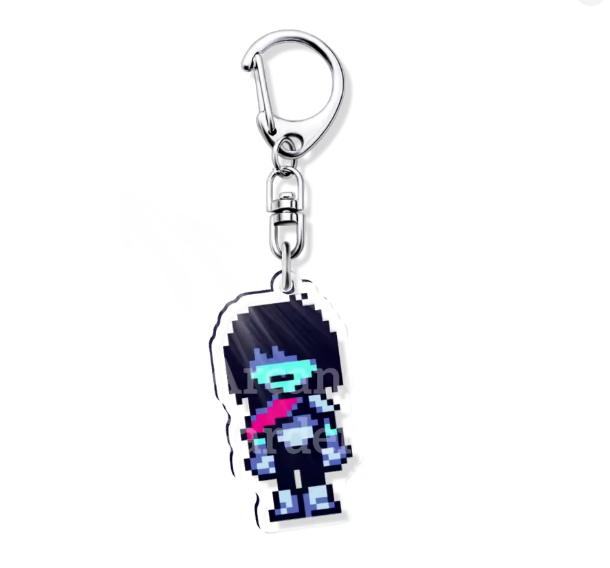 Deltarune - Acrylic 6cm Keychains - Susie, Kris, Ralsei, Lancer, Noelle, and Berdly