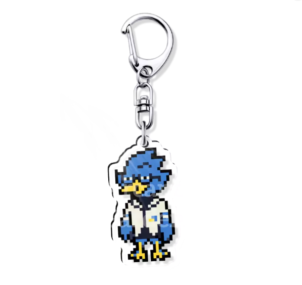 Deltarune - Acrylic 6cm Keychains - Susie, Kris, Ralsei, Lancer, Noelle, and Berdly