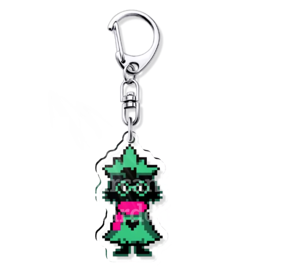 Deltarune - Acrylic 6cm Keychains - Susie, Kris, Ralsei, Lancer, Noelle, and Berdly